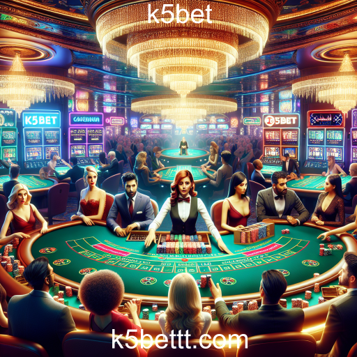 Descubra a Emoção do Live Casino no k5bet